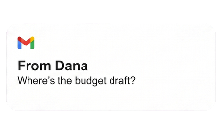 Illustrative Gmail launch-scope approval email; not a Jo product screenshot.